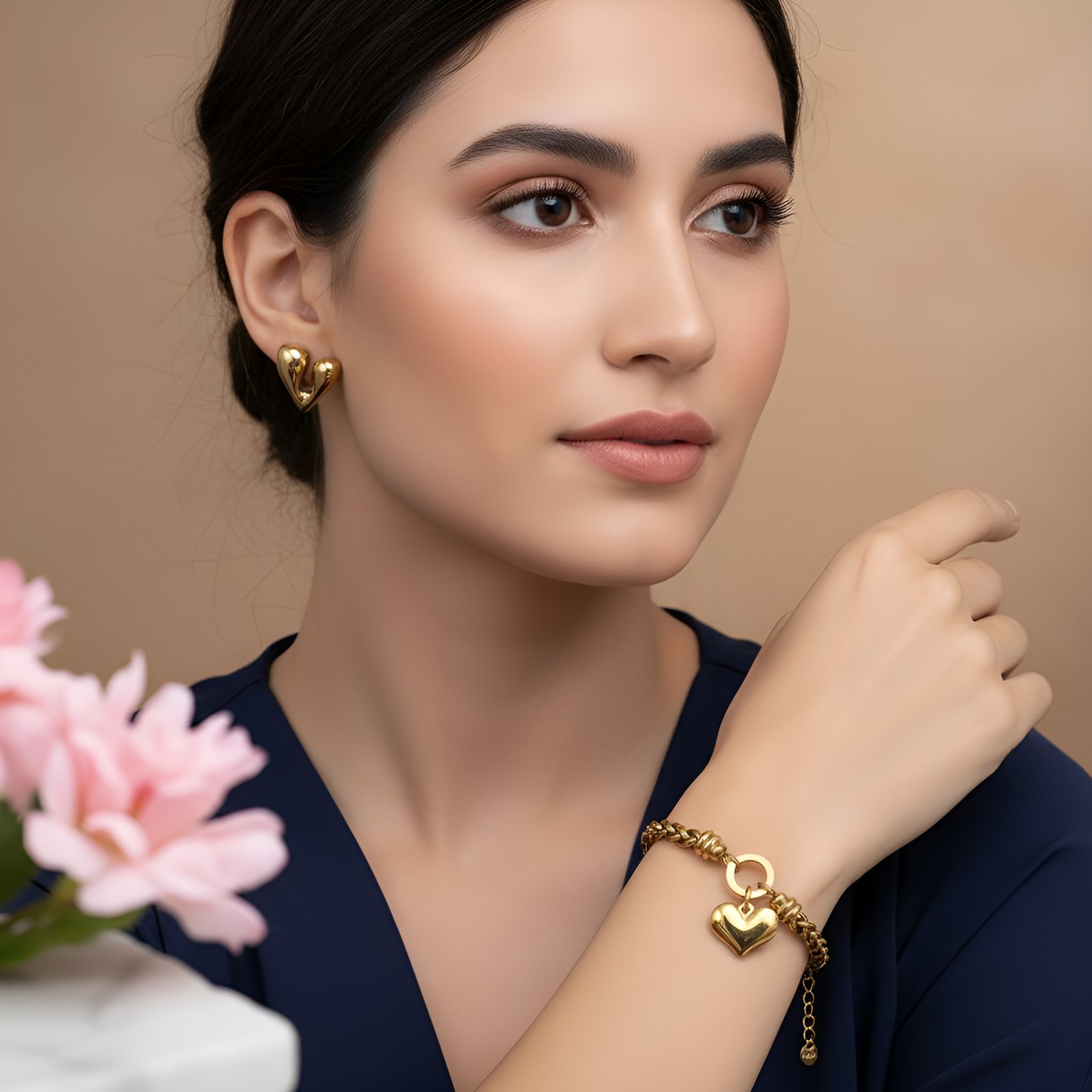 "HARTVEIL SET" Σκουλαρίκια-Βραχιόλι