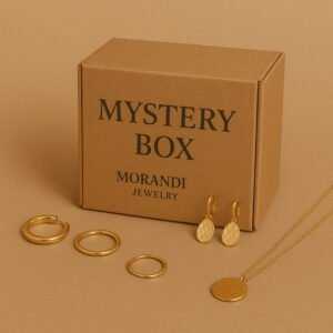 "MORANDI JEWELRY (6) GOLD MYSTERY BOX"